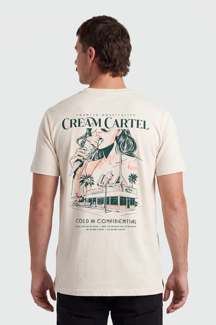 TEAMLTD Cream Cartel Tee | Cream