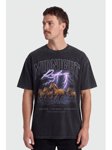 TEAMLTD Stampede Oversized Tee | Acid Black