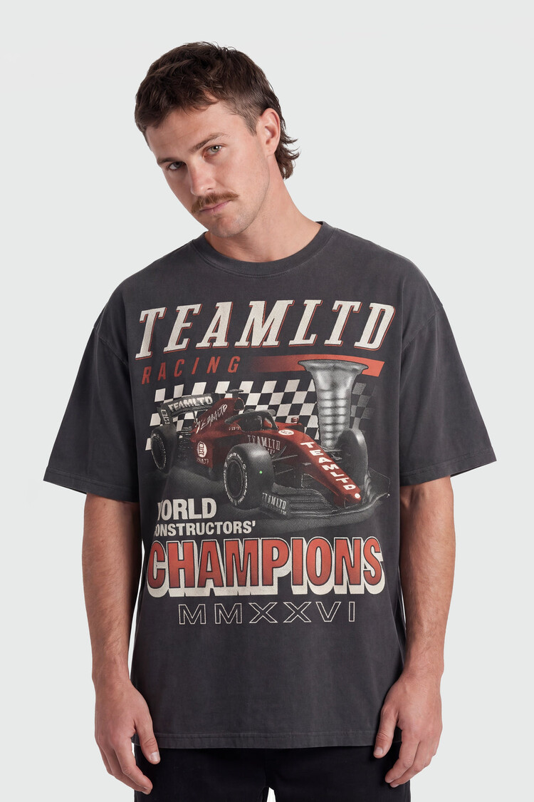 TEAMLTD Champions Tee | Vintage Black