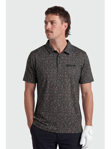 TEAMLTD Par-Tee Polo | Dark Mini Floral
