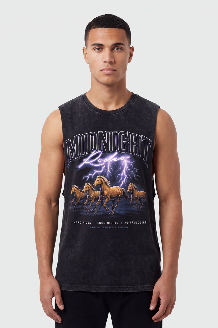 TEAMLTD Stampede Aussie Tank | Black