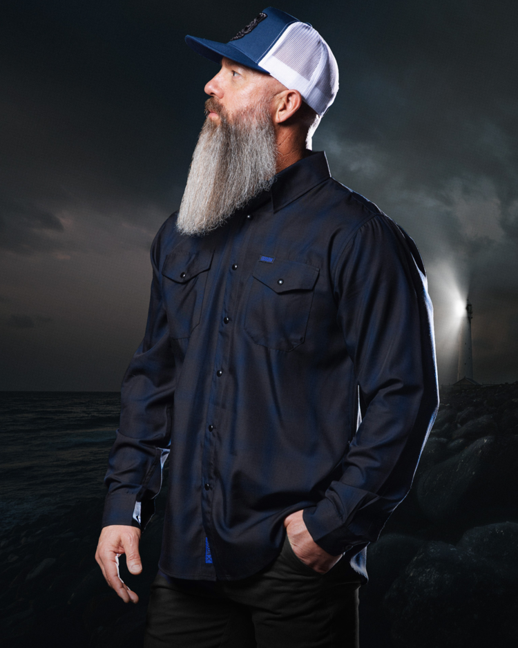 Dixxon Longsleeve Bamboo | Deep Sea