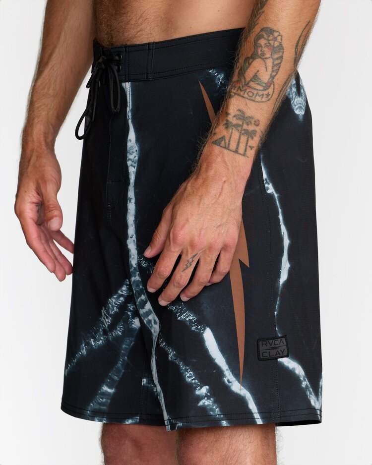 RVCA X Clay  Trunk | Black Resin