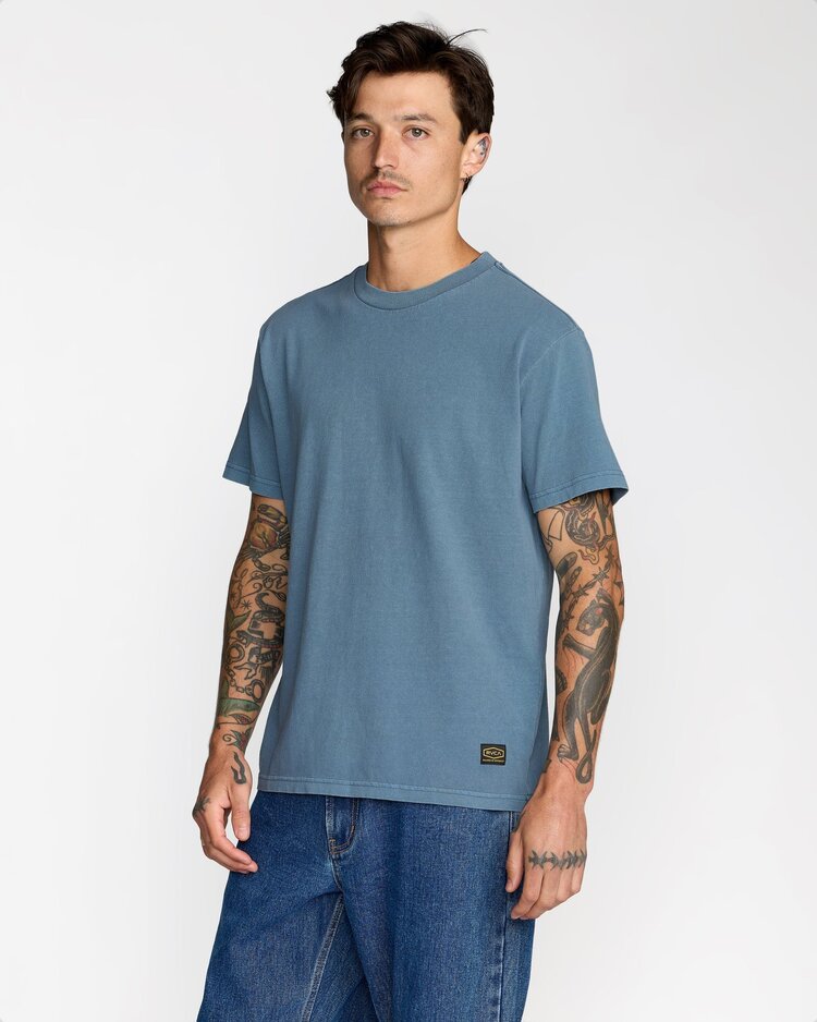RVCA Midweight Label S/S | Vintage Navy