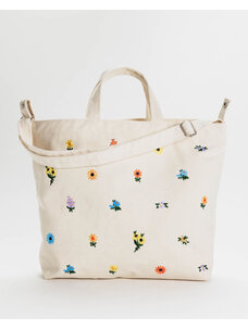 Baggu Horizontal Zip Duck Bag | Embroidered Ditsy Floral