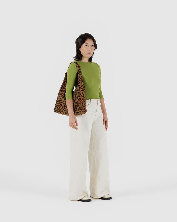 Baggu Nylon Shoulder Bag | Leopard