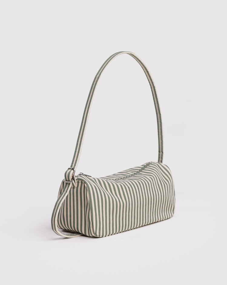 Baggu Baggu Nylon Loaf Bag | Sage Stripe