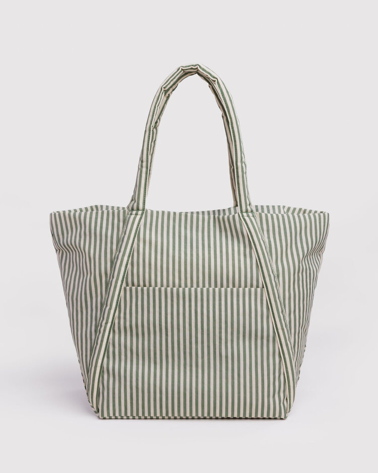 Baggu Baggu Cloud Bag | Sage Stripe