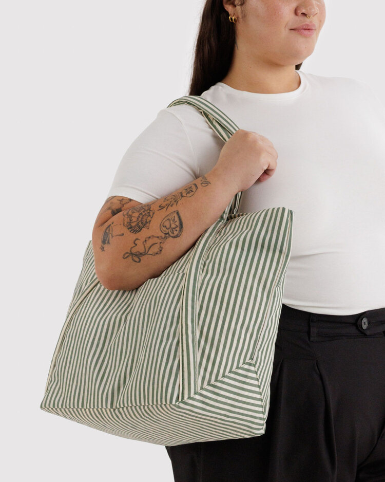 Baggu Baggu Cloud Bag | Sage Stripe