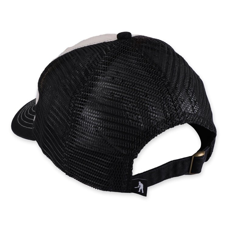 Pass~Port Orchard Leagues Trucker | Black/OffWhite