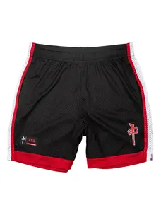 RDS Mesh Short Five | Blk/wht/red