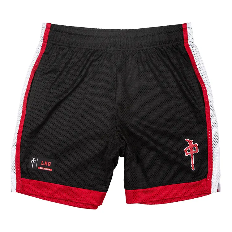 RDS Mesh Short Five | Blk/wht/red