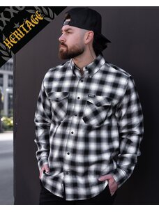 Dixxon Crenshaw Heritage Flannel | Black / White