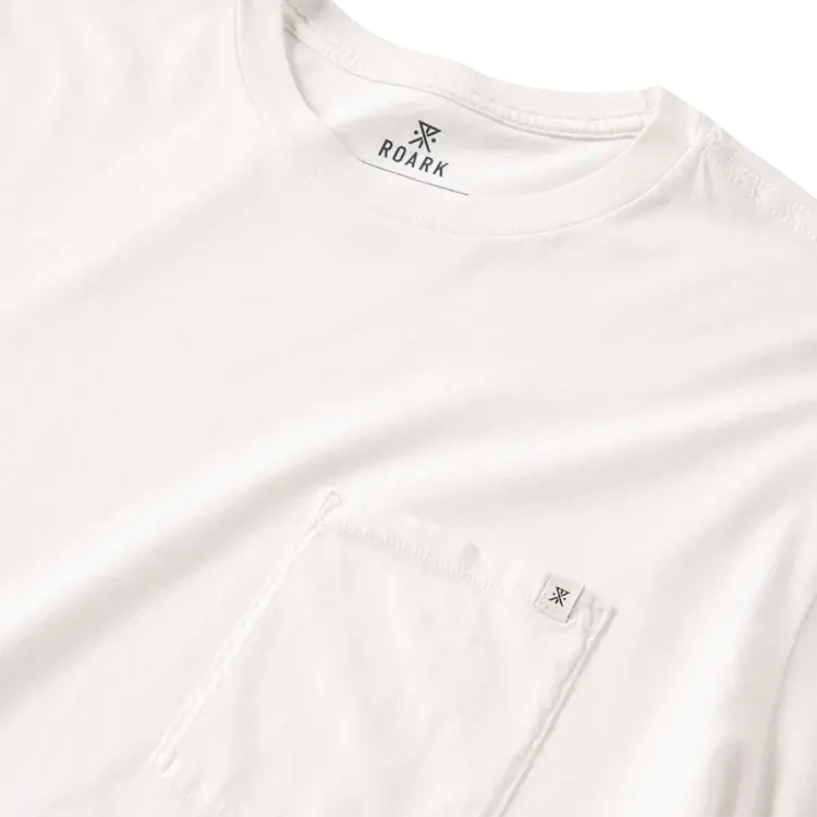Roark Roark Made To Fade Tee Washed | Off White