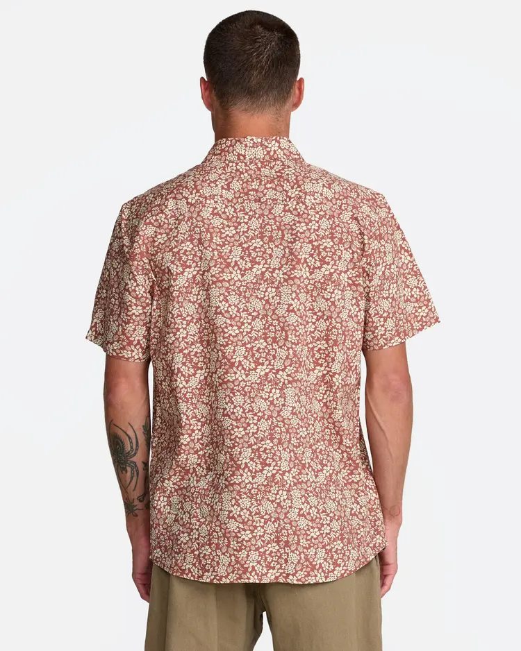 RVCA Botanical Short Sleeve | Rawhide
