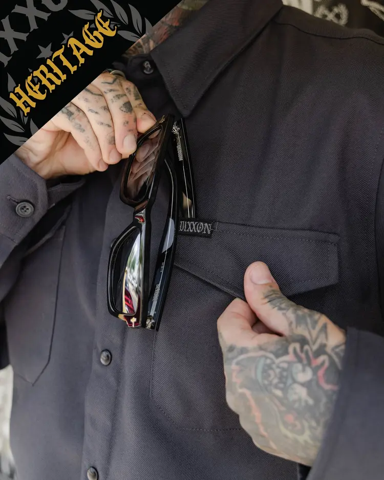 Dixxon Kraken Heritage Flannel | Grey