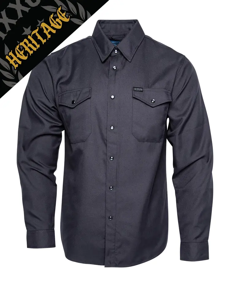 Dixxon Kraken Heritage Flannel | Grey