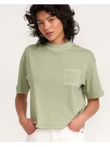 RVCA RVCA Kinney Tee Pocket Pigment Tea Cloth | Green Tea