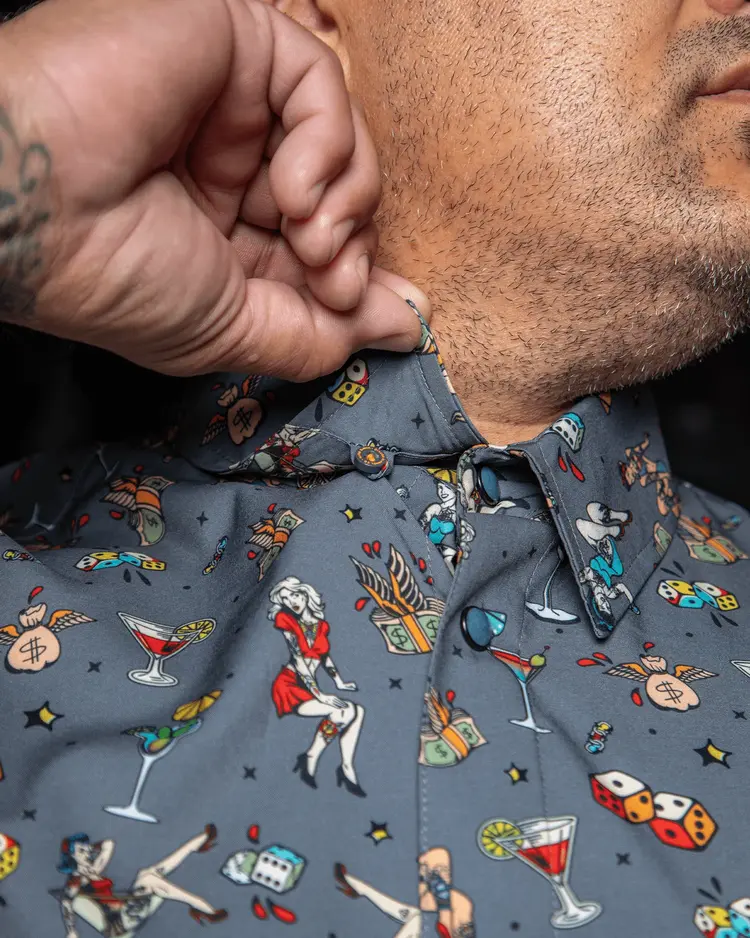 Dixxon Dixxon Mans Ruin Party Shirt