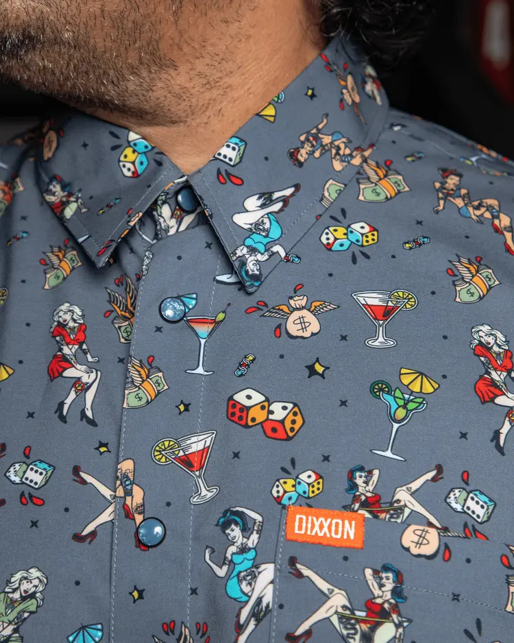 Dixxon Dixxon Mans Ruin Party Shirt