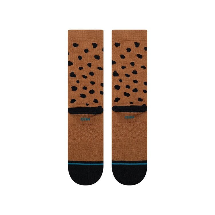 Stance Stance Womens Leopard Crew | Brown