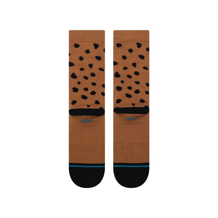 Stance Women's Leopard Crew | Brown