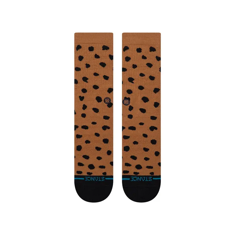 Stance Women's Leopard Crew | Brown