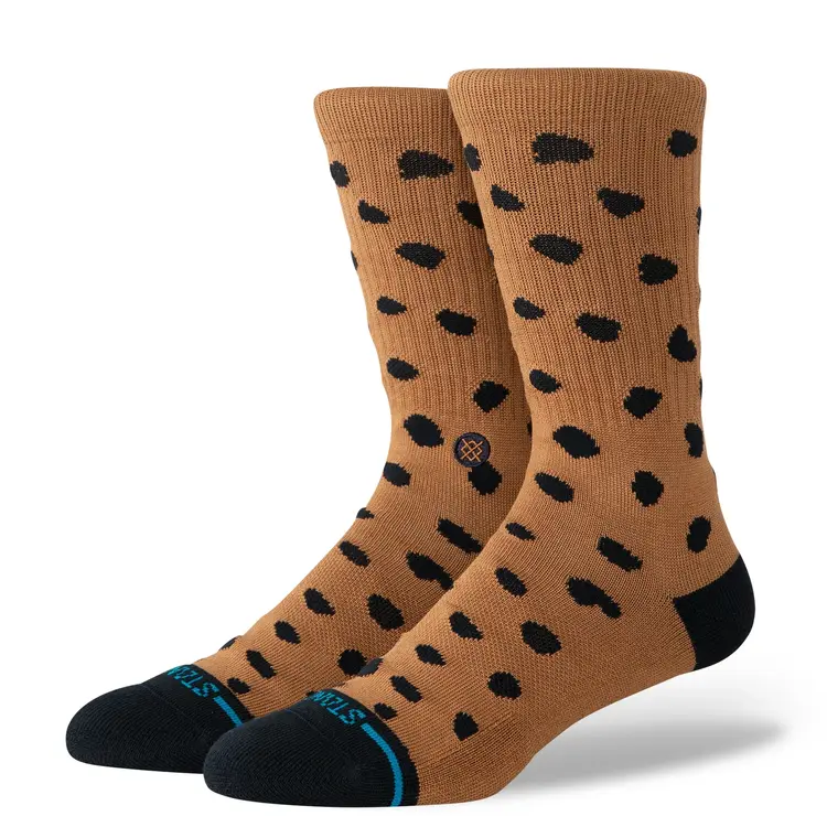 Stance Women's Leopard Crew | Brown