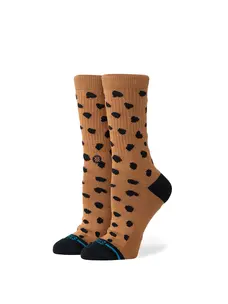Stance Women's Leopard Crew | Brown