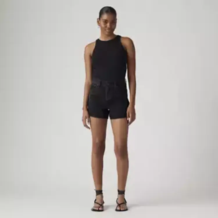 Levi's Levis 80S Mom Short | Not To Interrupt Black