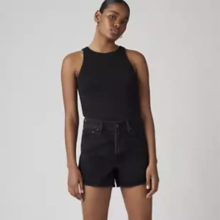 Levi's Levis 80S Mom Short | Not To Interrupt Black