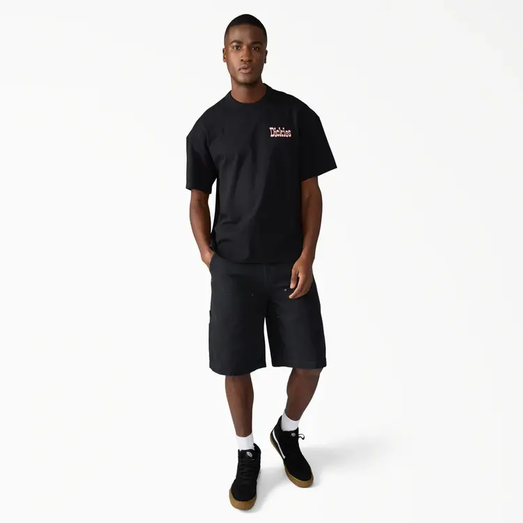 Dickies Mens Polk S/S Tee | Black