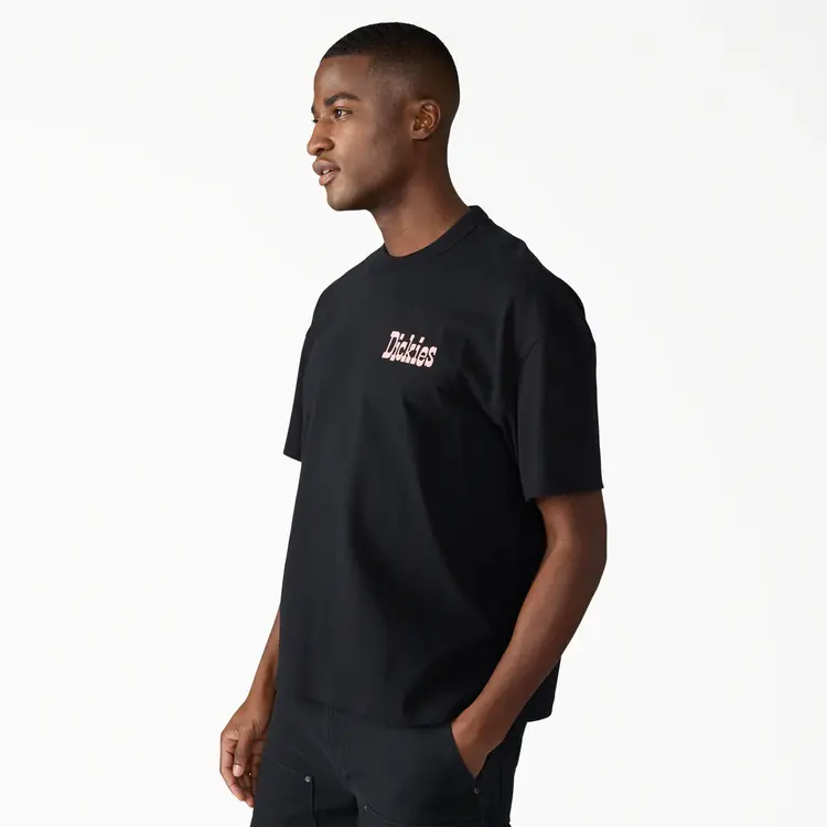 Dickies Mens Polk S/S Tee | Black