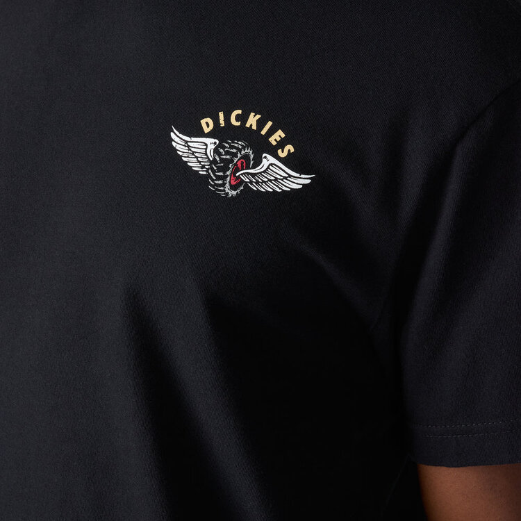 Dickies Dickies Mens Garage Short Sleeve T-Shirt | Black