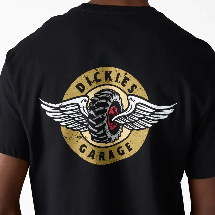 Dickies Dickies Mens Garage Short Sleeve T-Shirt | Black