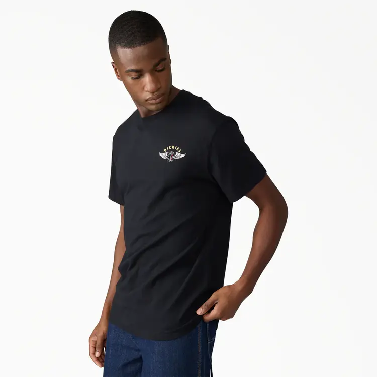Dickies Dickies Mens Garage Short Sleeve T-Shirt | Black