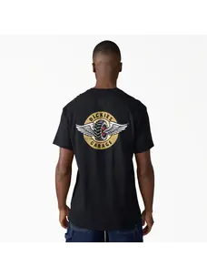Dickies Dickies Mens Garage Short Sleeve T-Shirt | Black