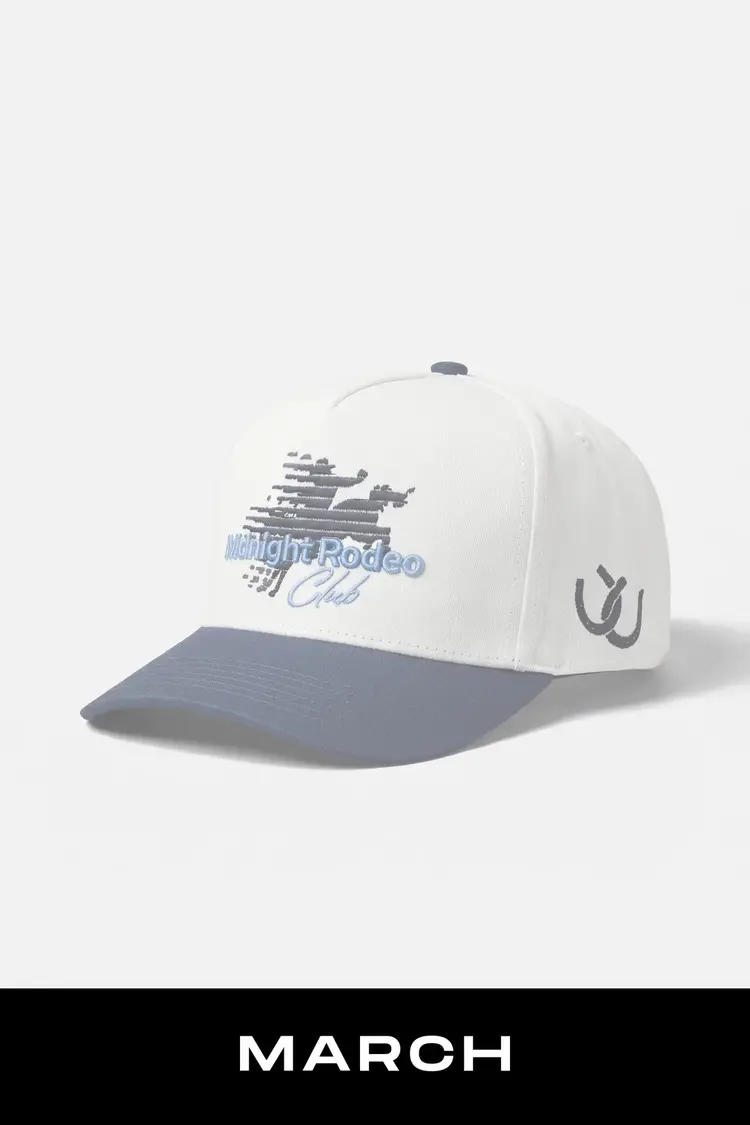 TEAMLTD TEAMLTD Midnight Rodeo Snapback | White / Navy