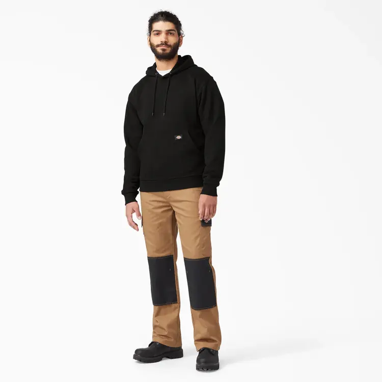Dickies Mens Fleece Pullover Hoodie | Black