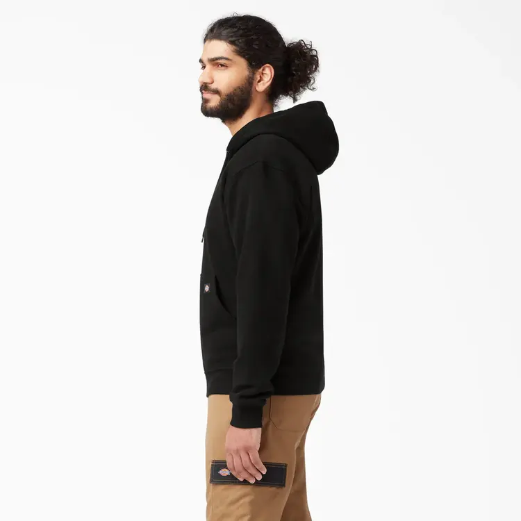 Dickies Mens Fleece Pullover Hoodie | Black