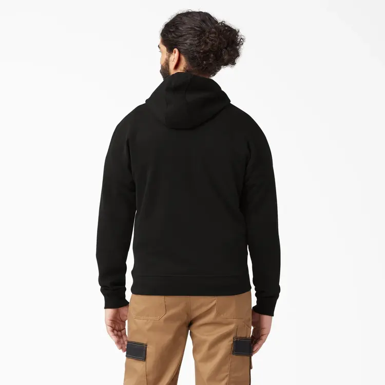 Dickies Mens Fleece Pullover Hoodie | Black