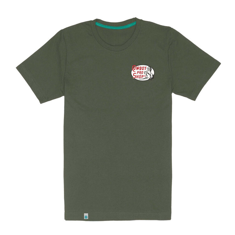 Sendero Provisions Co. Sendero Cowboy Pro Shop Tee | Army Green