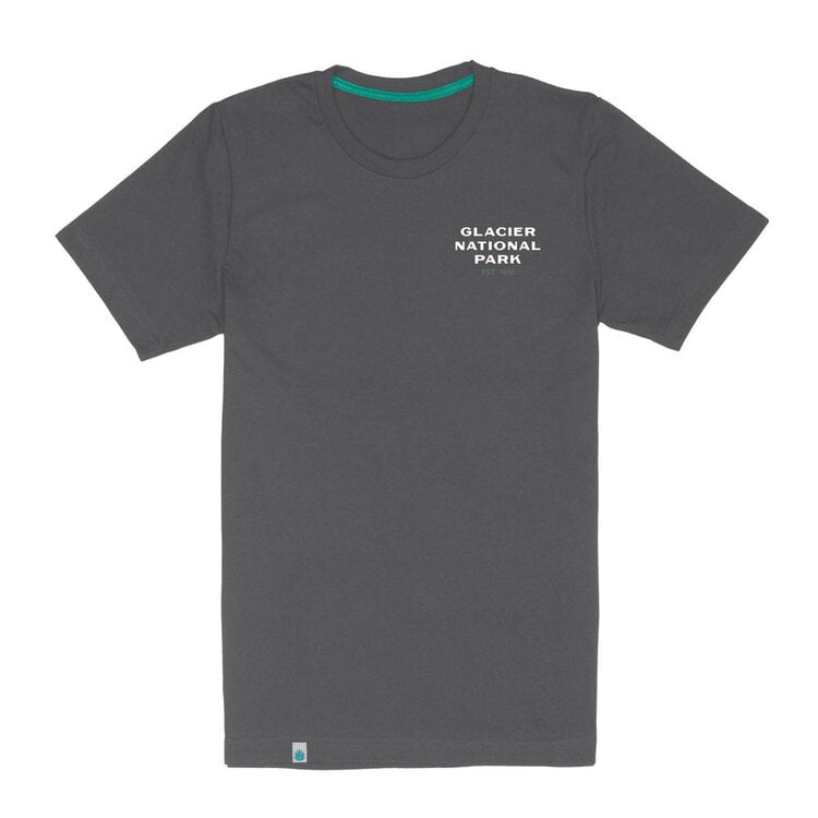 Sendero Provisions Co. Sendero Glacier National Park T-Shirt | Charcoal