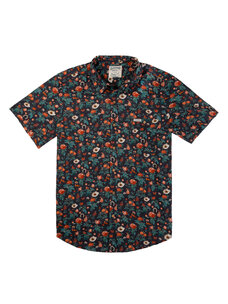 Sendero Provisions Co. City Slicker Button Up Short Sleeve | Desert Rose - Charcoal