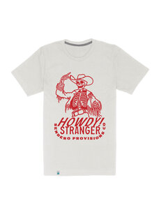 Sendero Provisions Co. Howdy Stranger T-Shirt | Vintage White