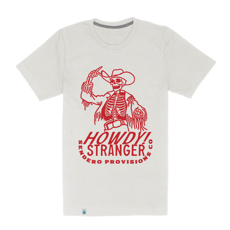Sendero Provisions Co. Sendero Provisions Co. Howdy Stranger T-Shirt | Vintage White