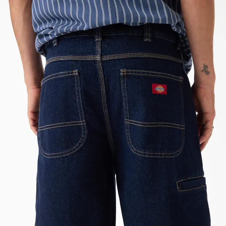 Dickies Mens 958 13" Loose Short Jeans | Rinsed
