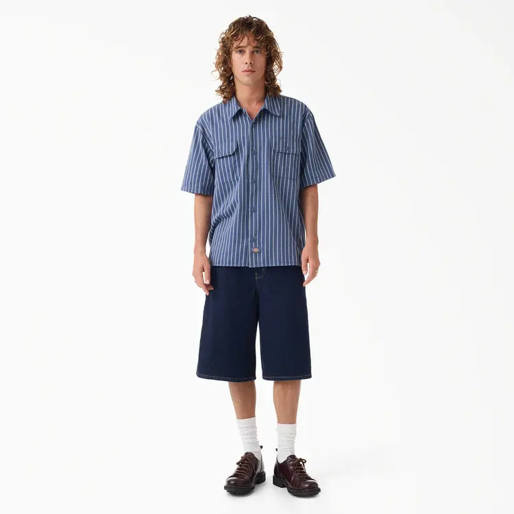 Dickies Mens 958 13" Loose Short Jeans | Rinsed