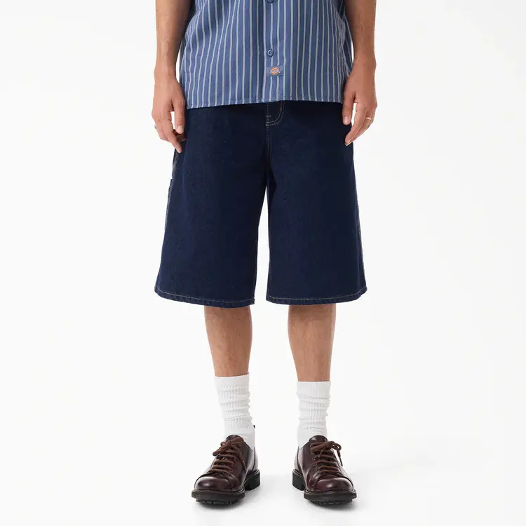 Dickies Mens 958 13" Loose Short Jeans | Rinsed
