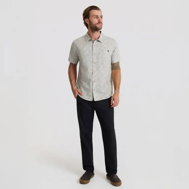 Roark Journey Short Sleeve Woven | Grey